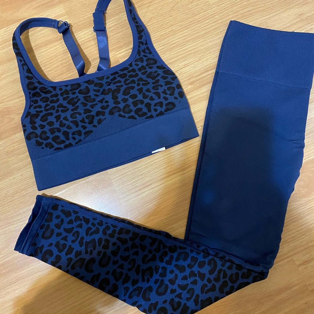 Fabletics Leopard Seamless Set